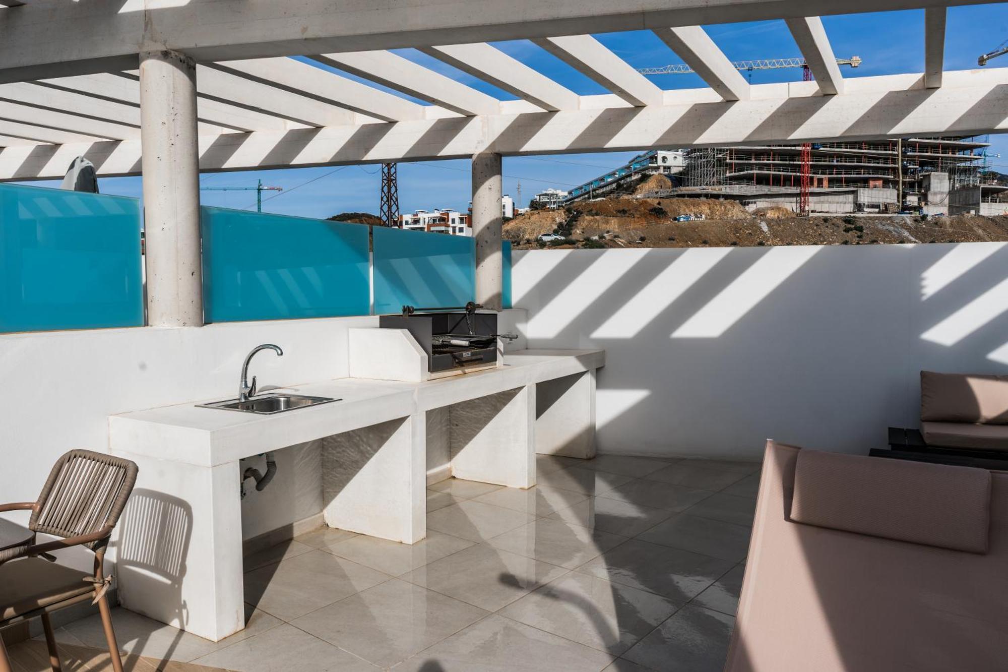Ferienwohnung Panoramic Seaview Penthouse The Wave Fuengirola Exterior foto
